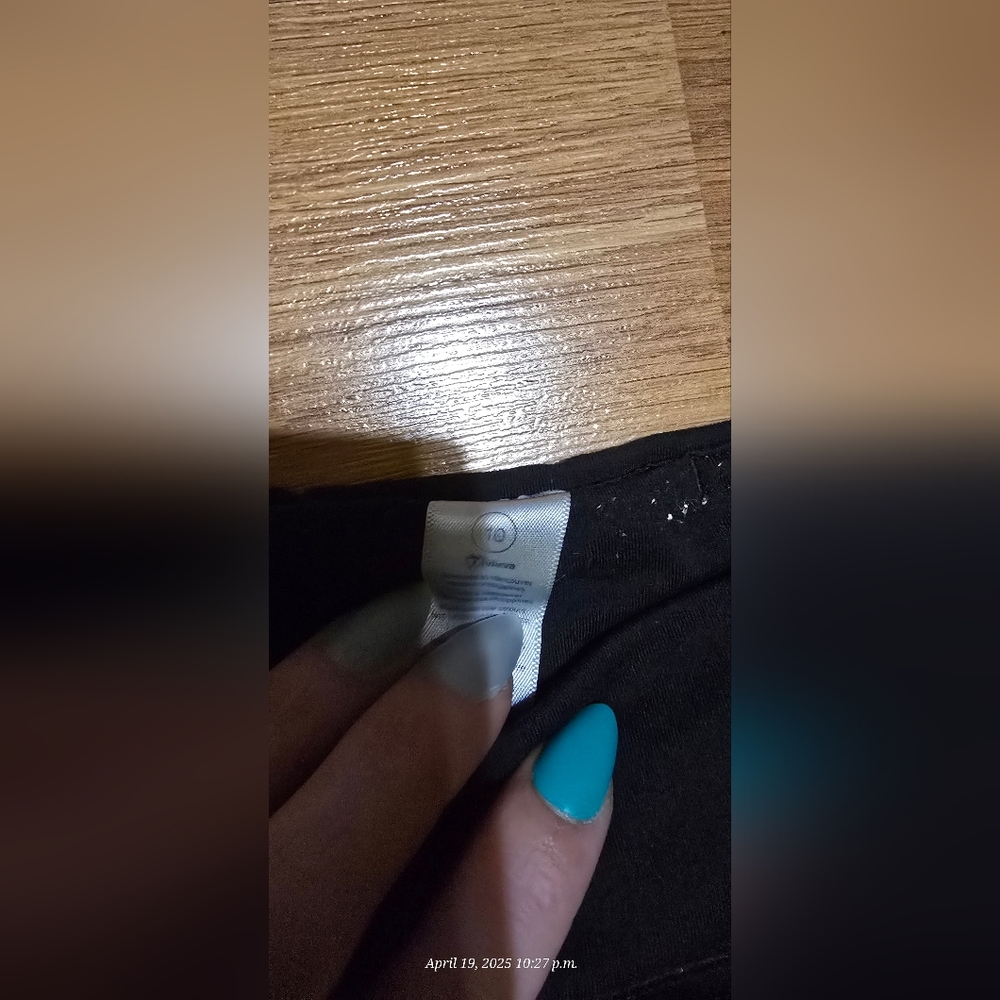 Lululemon Black Leggings - Picture 2 of 3